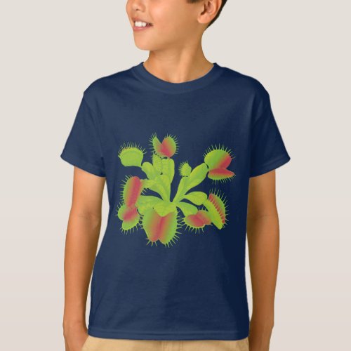 Venus Flytrap Kids T_Shirt
