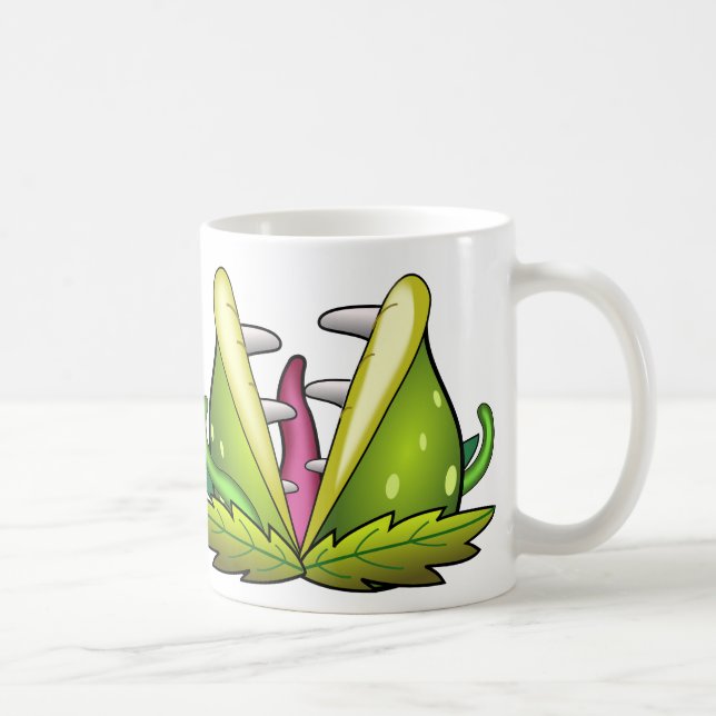 venus flytrap monster coffee mug (Right)