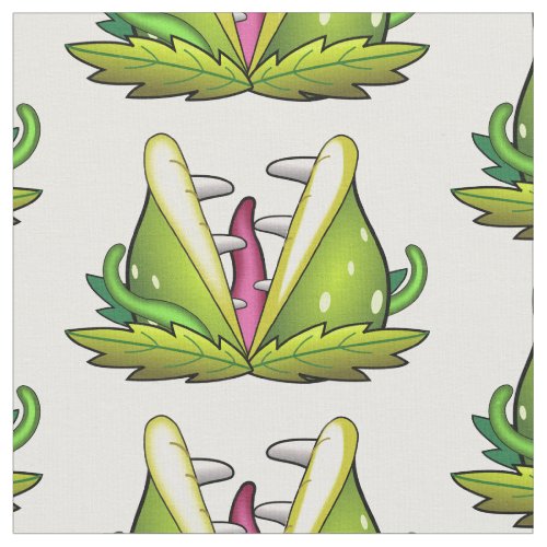 venus flytrap monster fabric
