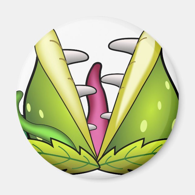 venus flytrap monster magnet (Front)