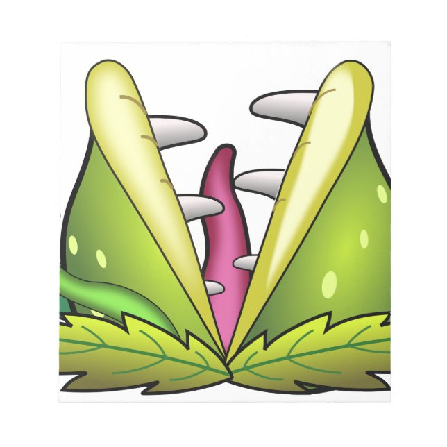 venus flytrap monster notepad (Front)