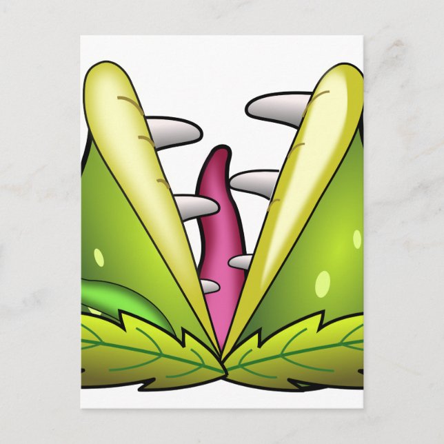 venus flytrap monster postcard (Front)