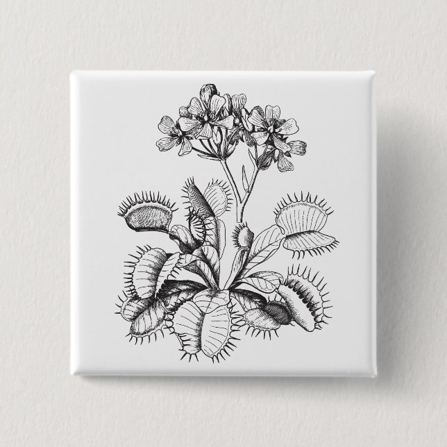 Venus Flytrap Pin (Front)