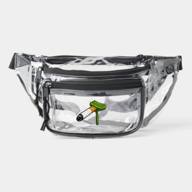 Venus Flytrap Plant With Cig Clear Fanny Pack (Front)