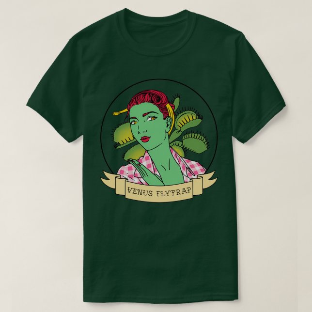 Venus Flytrap T-Shirt (Design Front)