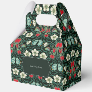 Venus Flytrap Victorian Large Custom Gabled Favor Boxes