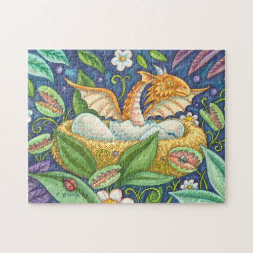 Venus Flytraps and Hatching Dragon PUZZLE