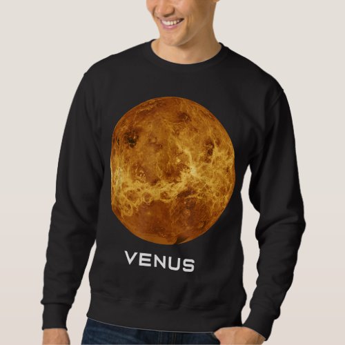 Venus Graphic Perfect Gift for Astronomy Lovers Sweatshirt