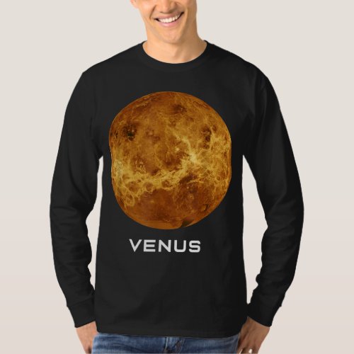 Venus Graphic Perfect Gift for Astronomy Lovers T_Shirt