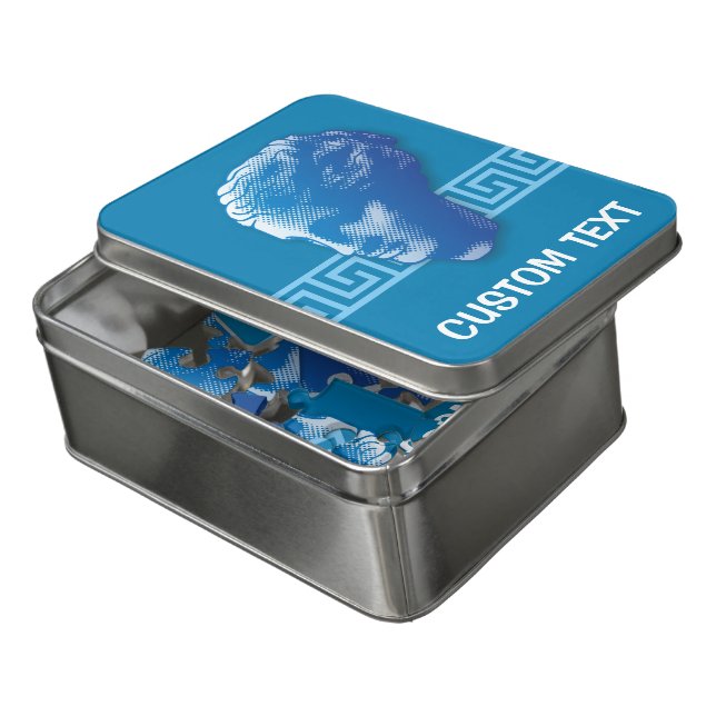Venus Head Jigsaw Puzzle (Lid Open)