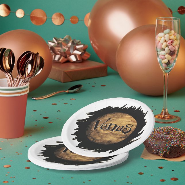 Venus Ink Drawing Paper Plates (Creator Uploaded)