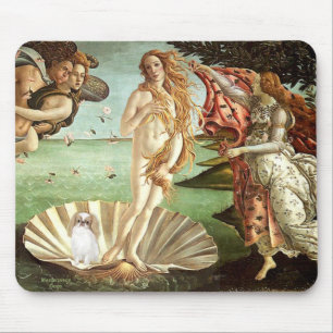 Venus - Japanese Chin (L1) Mouse Pad