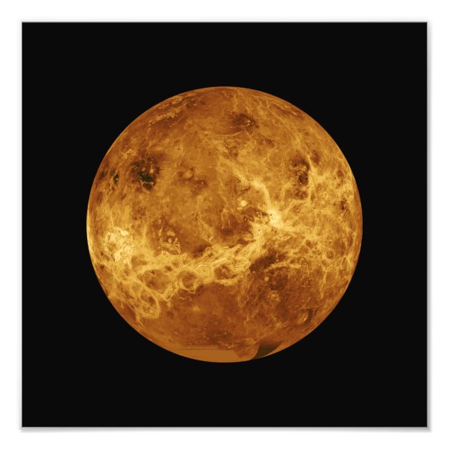 Venus NASA Planet Photo Print (Front)