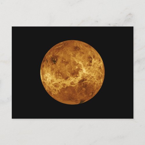 Venus NASA Planet Postcard