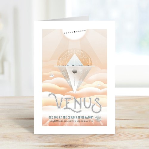 Venus  NASA Visions of the Future Card