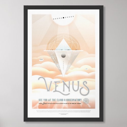 Venus  NASA Visions of the Future Framed Art