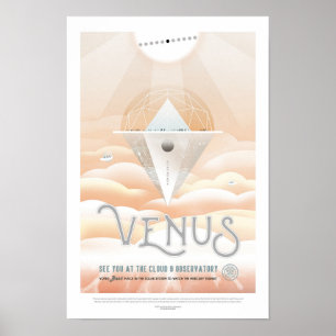 Venus NASA Visions of the Future Poster