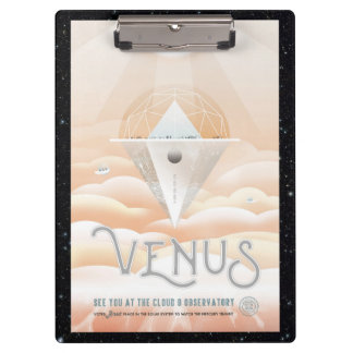 Venus Obsevatory for Mars transit space tourist Clipboard