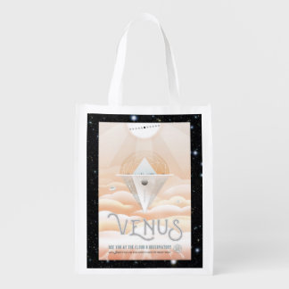 Venus Obsevatory for Mars transit space tourist Grocery Bag
