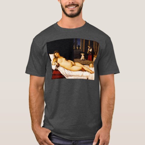 Venus of Urbino 1538 By Titian T_Shirt