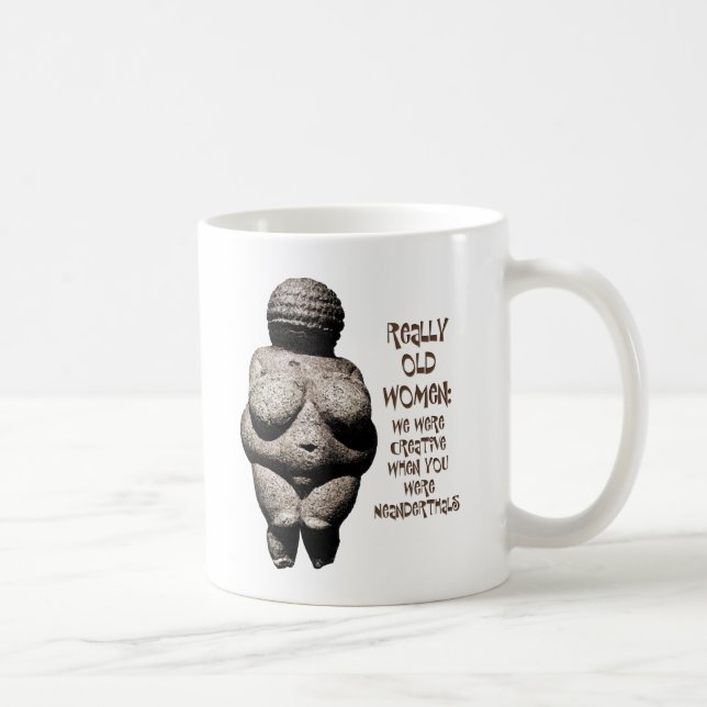 Venus of Willendorf Coffee Mug (Right)