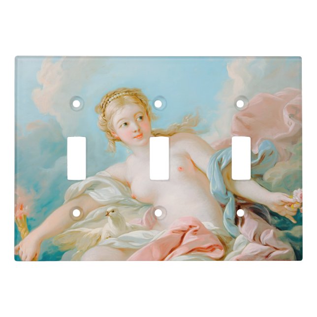 Venus on the Waves by François Boucher  Light Switch Cover (Front)