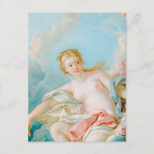 Venus on the Waves by François Boucher Postcard