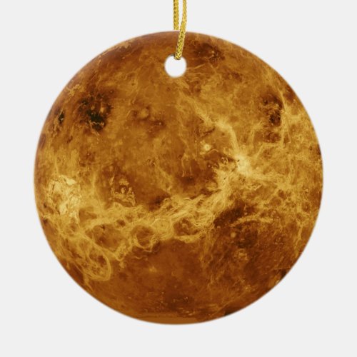 Venus Planet Photo Ceramic Ornament