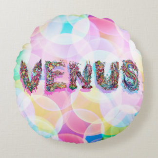 Venus Round Pillow