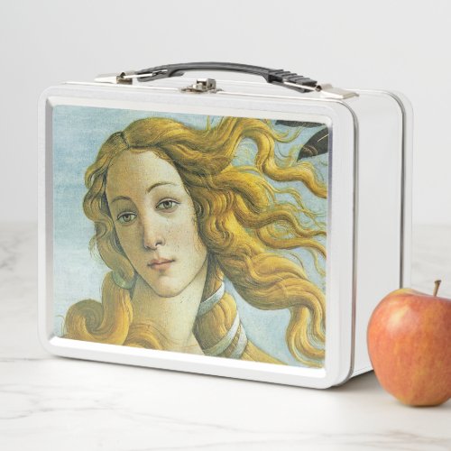 Venus  Sandro Botticelli Metal Lunch Box