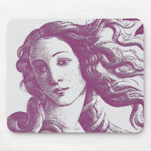 Venus * Sandro Botticelli Mouse Pad (Front)