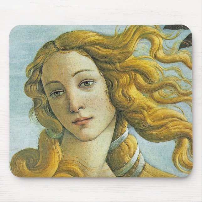 Venus * Sandro Botticelli Mouse Pad (Front)