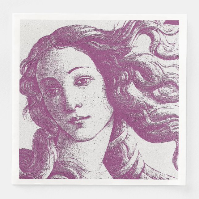 Venus * Sandro Botticelli    Paper Dinner Napkins (Front)