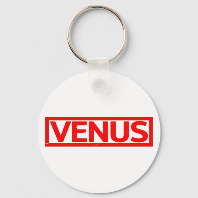 Venus Stamp Keychain (Front)