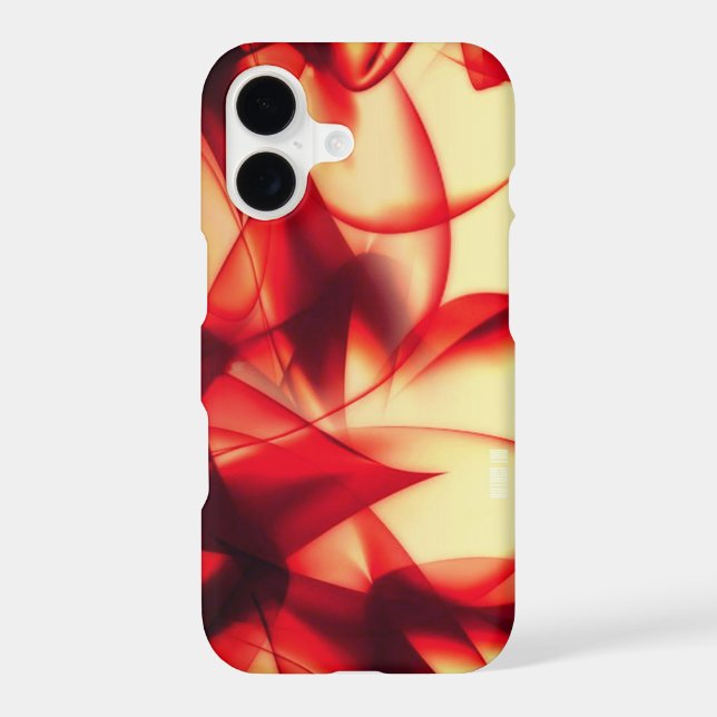 Venus Trap - Red Fire Abstract Case-Mate iPhone Case (Back)