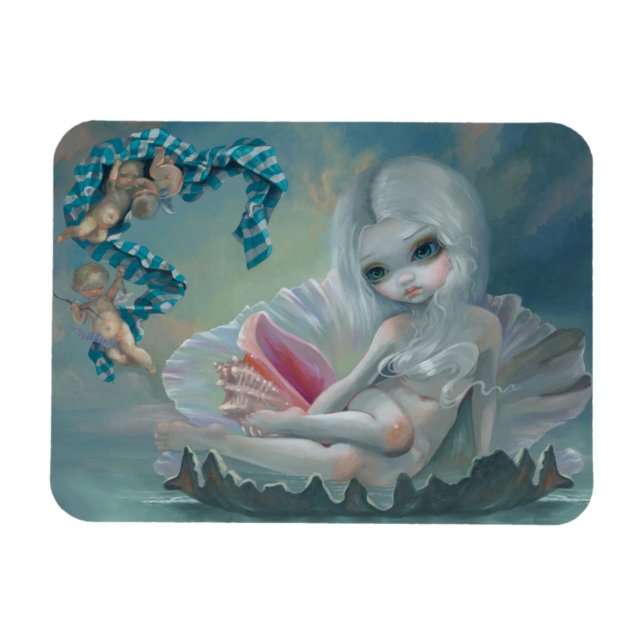"Venus with Cherubs" Flex Magnet (Horizontal)