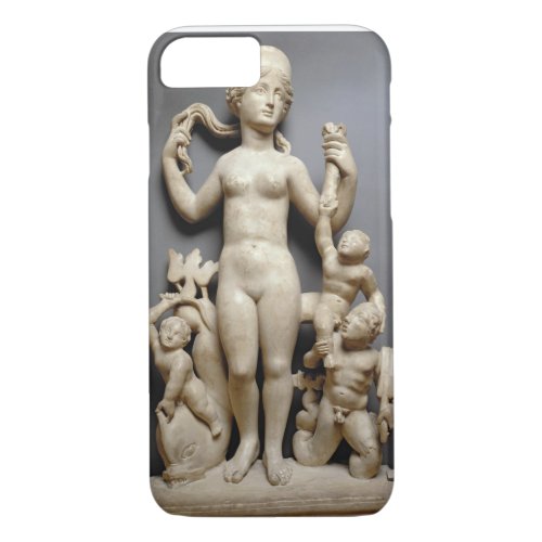 Venus with putti a triton and a dolphin Roman 4 iPhone 87 Case
