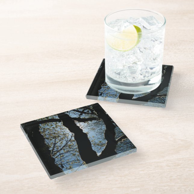 VER GLASS COASTER (Angled)