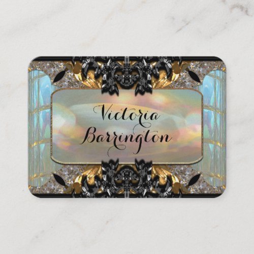 Verabickners Baroque Pearl Professional Business Card