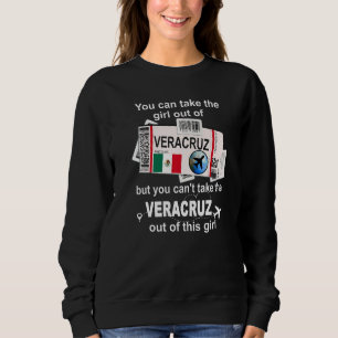Veracruz Boarding Pass  Veracruz Girl  Veracruz Sweatshirt