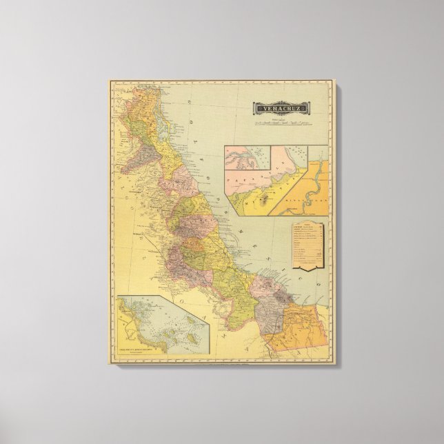 Veracruz Canvas Print (Front)