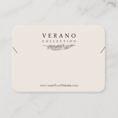 Verano Mighty BraceletAnklet Horizontal Business Card