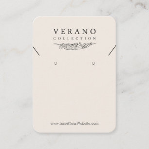Verano Mighty Combo Vertical Business Card