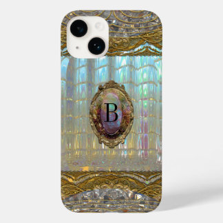Veraspece Sweet Baroque Monogram Case-Mate iPhone 14 Case
