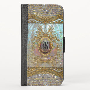 Veraspeece Merci Baroque Monogram iPhone X Wallet Case