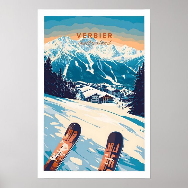 Verbier Print Switzerland 1 (Front)