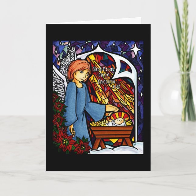 Verbum caro factum est holiday card (Front)