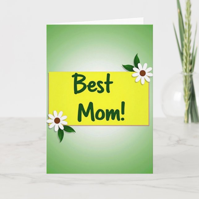 Verdant Best Mom Card (Front)