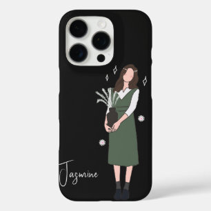 Verdant Blossom Customizable iPhone 16 Pro Case