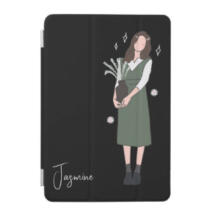 Verdant Blossom Customizable iPad Mini Cover